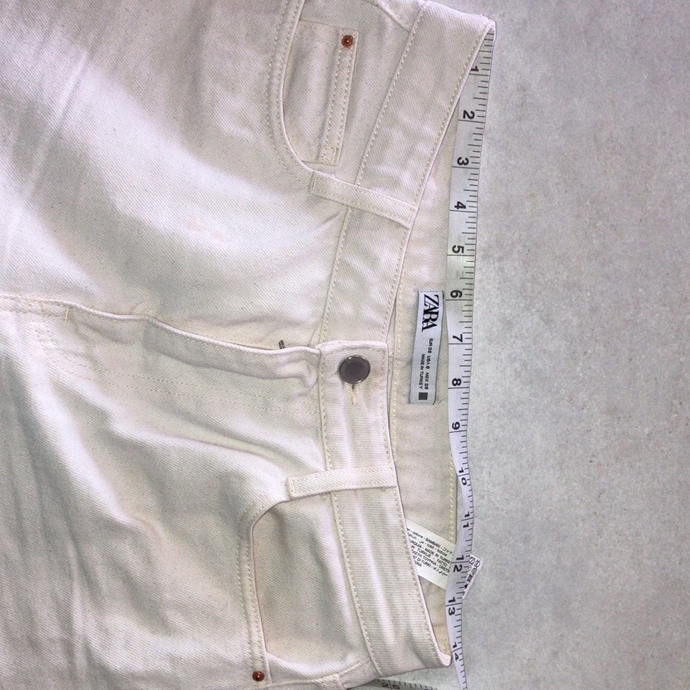 Off white straight leg denim - Picture 11 of 14